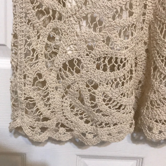 NWOT Boston Proper crochet Resort Dress  small 👗 - Picture 5 of 9